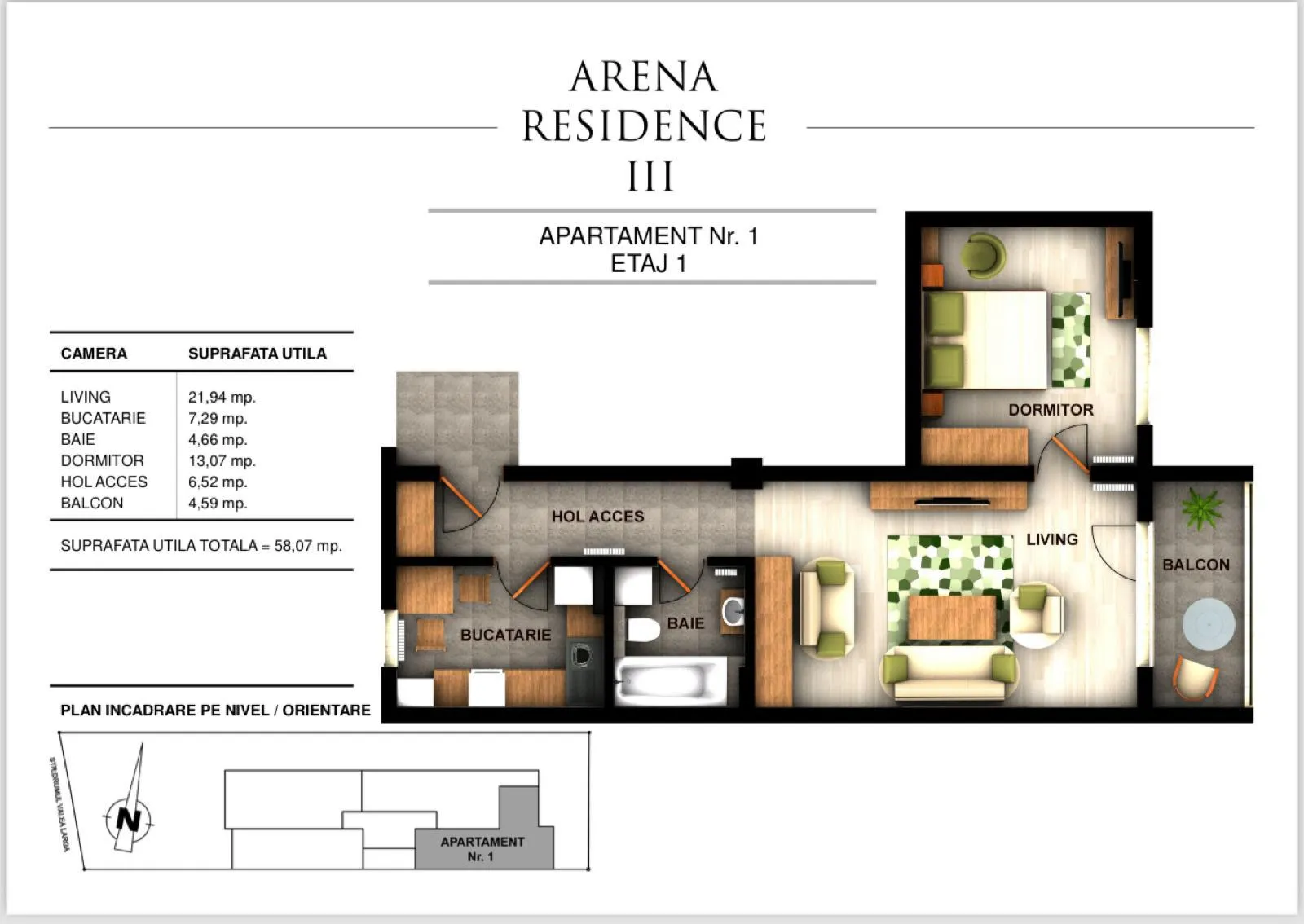 Apartamente Noi de Vanzare in Prelungirea Ghencea - Arena Residence III